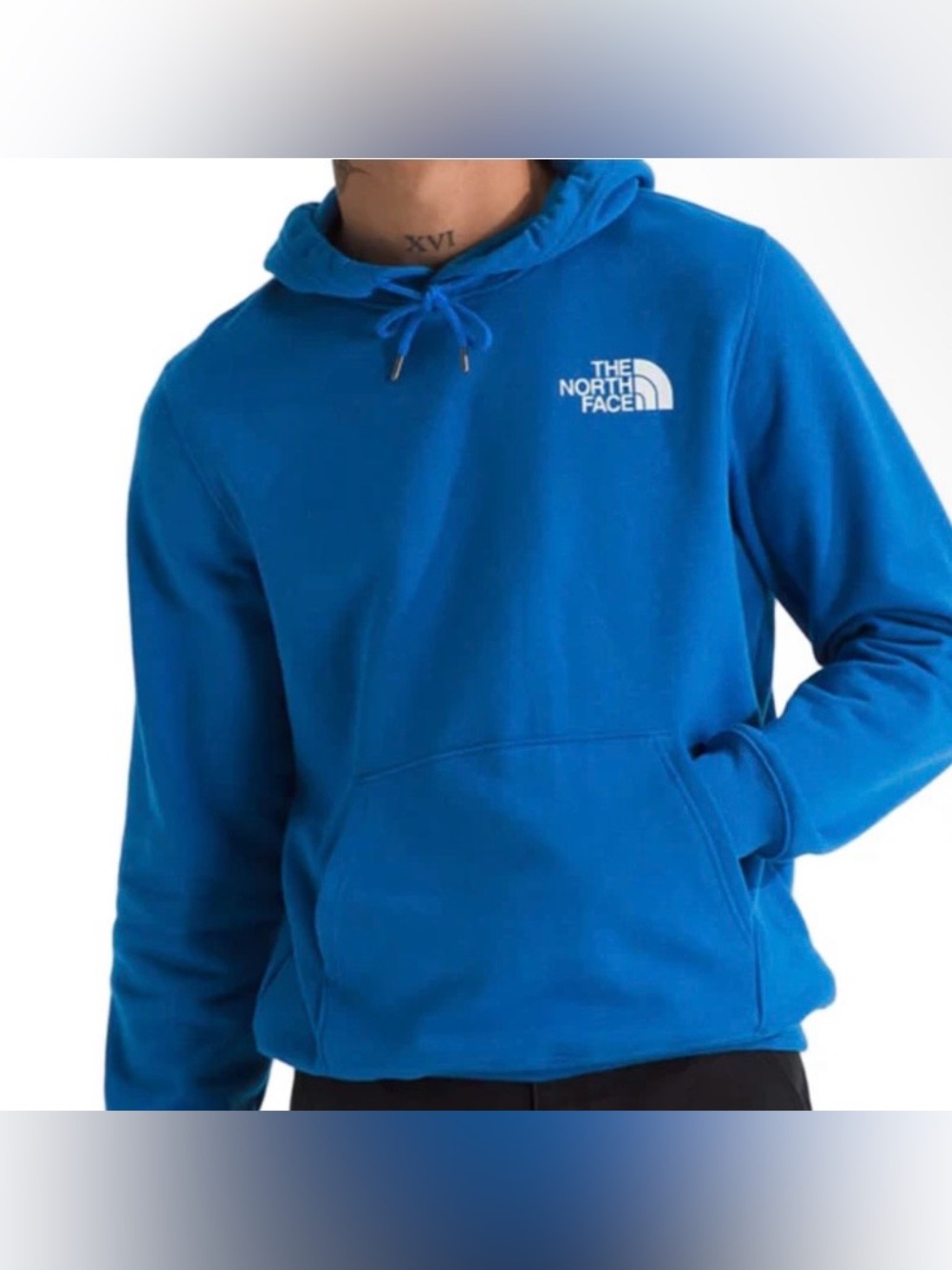 The North Face Men's Blue Men’s Pullover Hoodie Long Sleeve Size XL